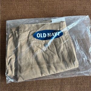 Old Navy Tan Chinos Classic Cotton Blend